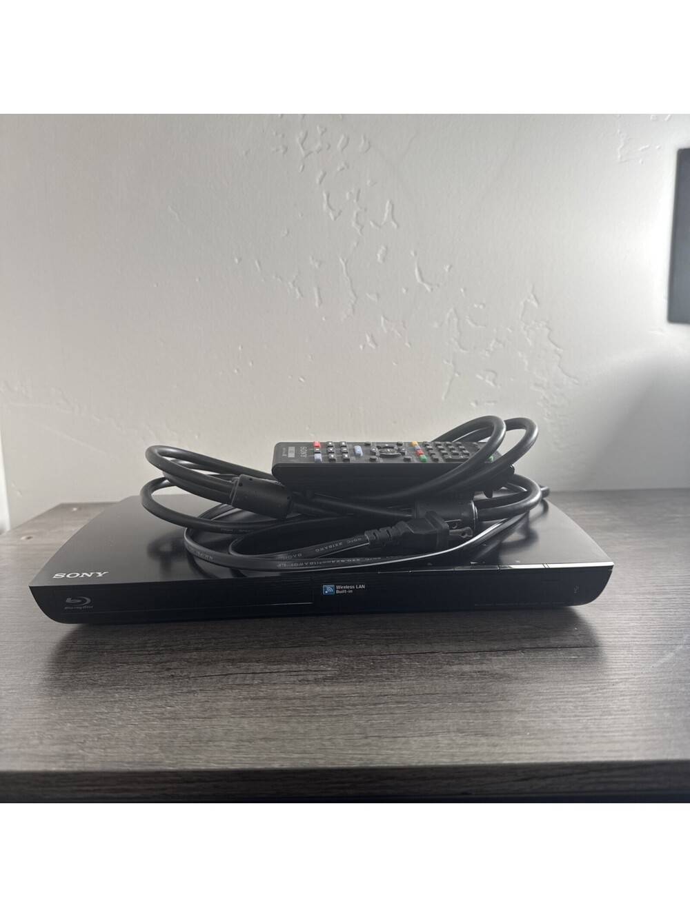 Sony BDP-S390 Blu Ray DVD Player with Remote Control Tested & Works